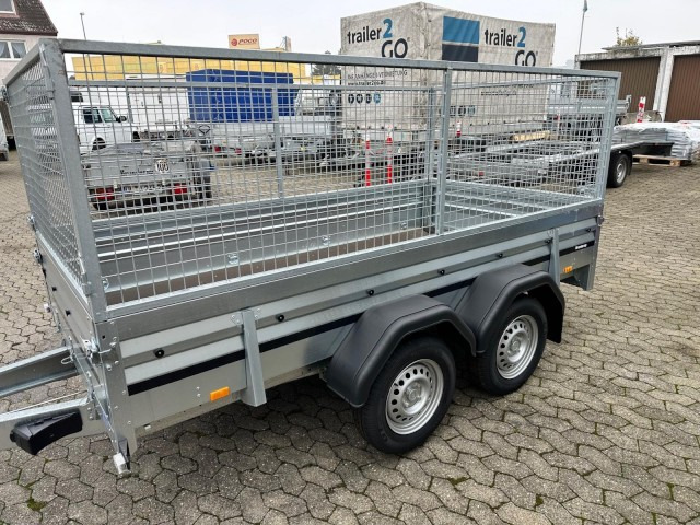 Brenderup Tieflader 2300S Stahl mit Laubgitter, 2,0 to. 3010x1530x400mm - مقطورة سيارة: صورة 4 Brenderup Tieflader 2300S Stahl mit Laubgitter, 2,0 to. 3010x1530x400mm - مقطورة سيارة: صورة 4