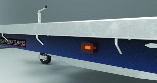 جديدة مقطورة سيارة Brian James Cargo Connect Universalanhänger 476-5021-35-3-12, 5000 x 2150 x 300 mm, 3,5 to., 12 Zoll: صورة 9