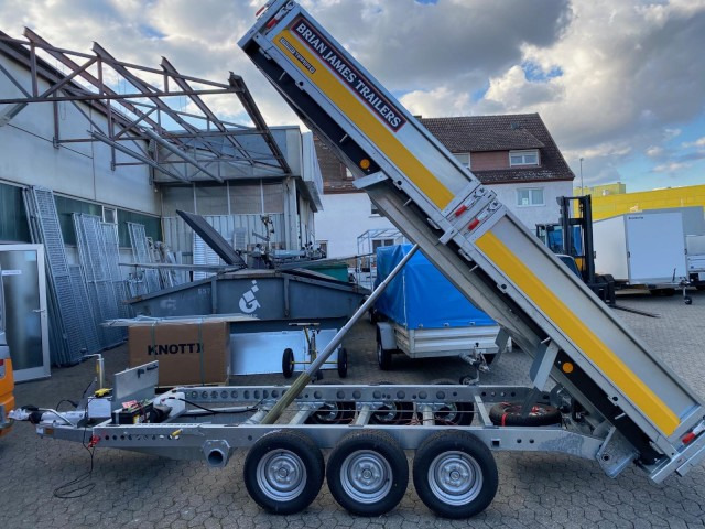 Brian James Cargo Tipper Heckkipper 3-achs, 526-3620-35-3-12, 3600 x 2000 x 300 mm, 3,5 to. - مقطورة قلاب: صورة 1 Brian James Cargo Tipper Heckkipper 3-achs, 526-3620-35-3-12, 3600 x 2000 x 300 mm, 3,5 to. - مقطورة قلاب: صورة 1