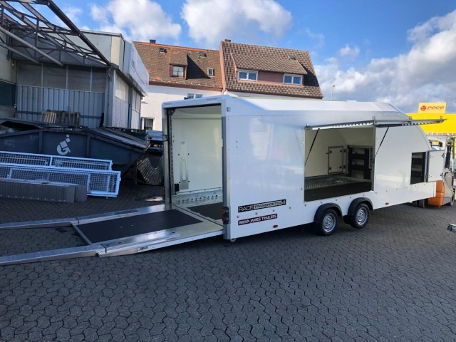 Brian James Race Transporter 4, 100 km/h RT4 384-0060, 5500 x 2120 mm, 3,5 to. - مقطورة شحن نقل السيارات: صورة 1 Brian James Race Transporter 4, 100 km/h RT4 384-0060, 5500 x 2120 mm, 3,5 to. - مقطورة شحن نقل السيارات: صورة 1