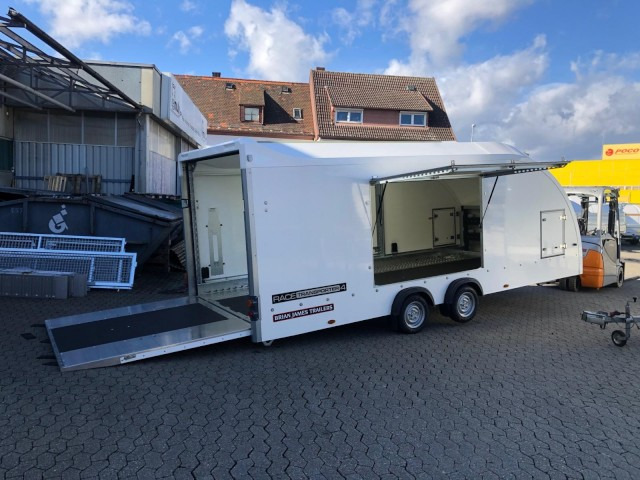 جديدة مقطورة شحن نقل السيارات Brian James Race Transporter 4, 100 km/h RT4 384-0060, 5500 x 2120 mm, 3,5 to.: صورة 17