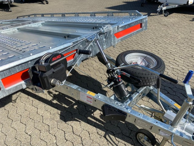 Brian James T Transporter, 231-5021-35-2-12, 5000 x 2150 mm, 3,5 to. kippbar mit Auffahrrampen - مقطورة شحن نقل السيارات: صورة 3 Brian James T Transporter, 231-5021-35-2-12, 5000 x 2150 mm, 3,5 to. kippbar mit Auffahrrampen - مقطورة شحن نقل السيارات: صورة 3