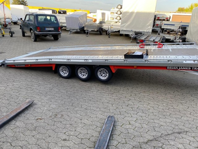 Brian James T6 Transporter, 230-6553, 5500 x 2220 mm, 3,5 to. kippbar mit Auffahrrampe - مقطورة شحن نقل السيارات: صورة 5 Brian James T6 Transporter, 230-6553, 5500 x 2220 mm, 3,5 to. kippbar mit Auffahrrampe - مقطورة شحن نقل السيارات: صورة 5