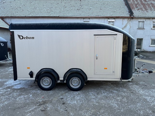 Cheval Liberte Debon Roadster 800 Alu + Türe 3500 kg, 100 km/h, 435x202x202cm - مقطورة صندوق مغلق: صورة 3 Cheval Liberte Debon Roadster 800 Alu + Türe 3500 kg, 100 km/h, 435x202x202cm - مقطورة صندوق مغلق: صورة 3