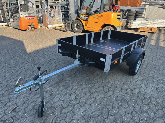 Faltos Blackline, 750 kg, 2420 x 1240 x 300 mm - مقطورة سيارة: صورة 2 Faltos Blackline, 750 kg, 2420 x 1240 x 300 mm - مقطورة سيارة: صورة 2