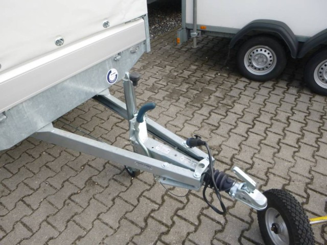 Hapert Azure H-2 Hochlader 3050 x 1600 x 300 mm, mit Plane 180 cm grau ZG 2,0 to. - مقطورة سيارة: صورة 2 Hapert Azure H-2 Hochlader 3050 x 1600 x 300 mm, mit Plane 180 cm grau ZG 2,0 to. - مقطورة سيارة: صورة 2