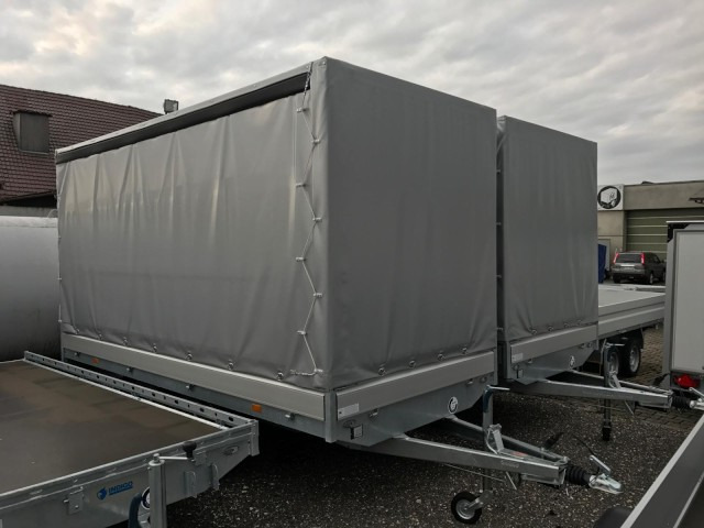 Hapert Azure H-2 Hochlader mit Hochplane 200 cm Lichte Höhe, mit Schiebeplane, 4050 x 1800 x 300 mm, ZG 2,7 to. - مقطورة سيارة: صورة 2 Hapert Azure H-2 Hochlader mit Hochplane 200 cm Lichte Höhe, mit Schiebeplane, 4050 x 1800 x 300 mm, ZG 2,7 to. - مقطورة سيارة: صورة 2