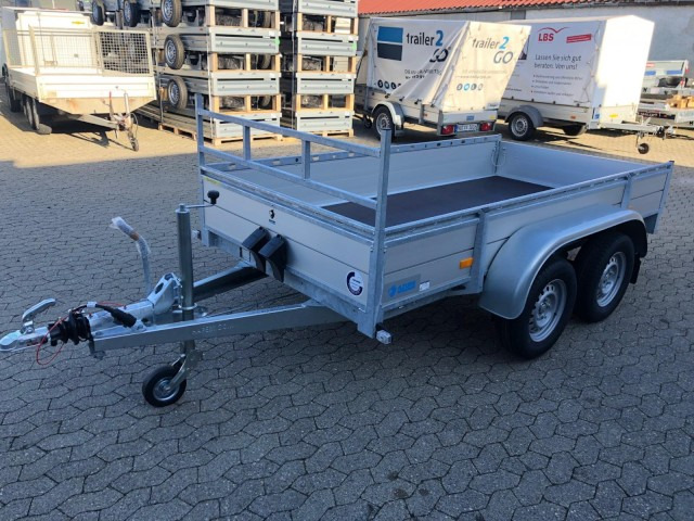 Hapert Azure L-2 Tieflader 3030 x 1490 x 370 mm, ZG 2,0 to. - مقطورة سيارة: صورة 1 Hapert Azure L-2 Tieflader 3030 x 1490 x 370 mm, ZG 2,0 to. - مقطورة سيارة: صورة 1