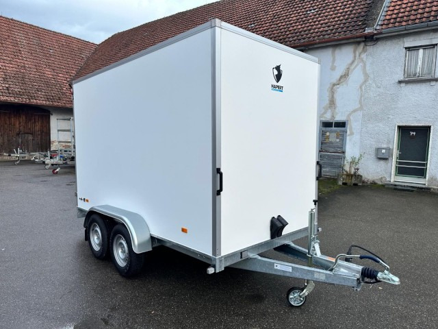 Hapert Sapphire L-2 350x180x210cm, ZG 2,7 to., Koffer Türe - مقطورة صندوق مغلق: صورة 1 Hapert Sapphire L-2 350x180x210cm, ZG 2,7 to., Koffer Türe - مقطورة صندوق مغلق: صورة 1