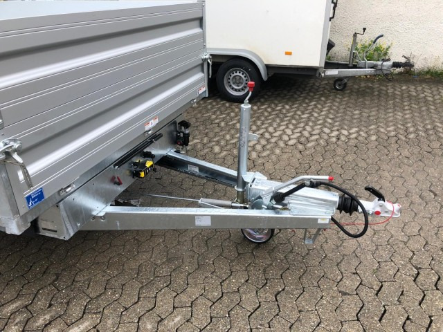 Humbaur 3-Seitenkipper HTK 3500.41 Alu mit BW-Aufsatz, 4100 x 2100 x 350 mm, 3,5 to. - مقطورة قلاب: صورة 2 Humbaur 3-Seitenkipper HTK 3500.41 Alu mit BW-Aufsatz, 4100 x 2100 x 350 mm, 3,5 to. - مقطورة قلاب: صورة 2