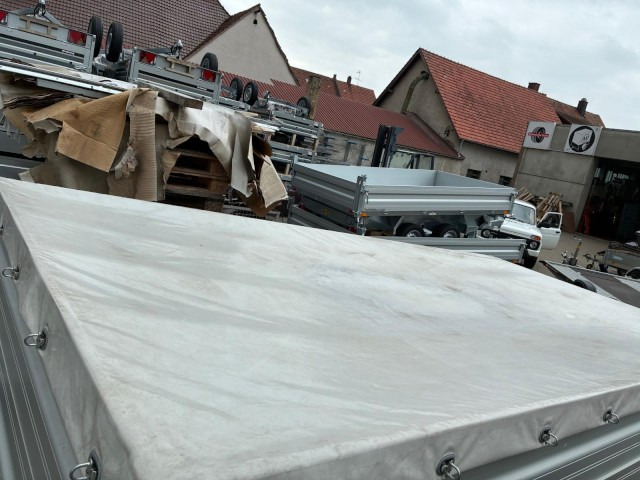 Humbaur 3-Seitenkipper HTK 3500.41 Alu mit BW-Aufsatz, 4100 x 2100 x 350 mm, 3,5 to. - مقطورة قلاب: صورة 5 Humbaur 3-Seitenkipper HTK 3500.41 Alu mit BW-Aufsatz, 4100 x 2100 x 350 mm, 3,5 to. - مقطورة قلاب: صورة 5
