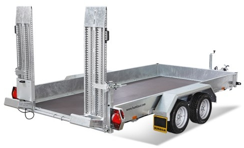 Humbaur Baumaschinentransporter HS 253718 2,5 to. 3750 x 1850 x 270 mm - مقطورة لنقل المعدات: صورة 2 Humbaur Baumaschinentransporter HS 253718 2,5 to. 3750 x 1850 x 270 mm - مقطورة لنقل المعدات: صورة 2