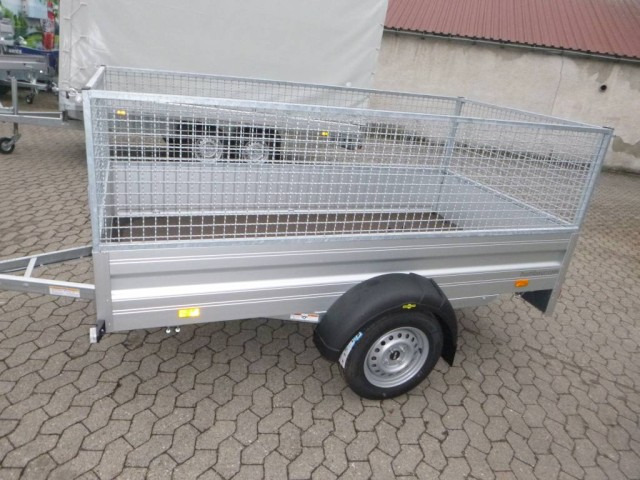 Humbaur HA 752513 mit Laubgitter, 750 kg, 2510 x 1310 x 350 mm - مقطورة سيارة: صورة 2 Humbaur HA 752513 mit Laubgitter, 750 kg, 2510 x 1310 x 350 mm - مقطورة سيارة: صورة 2