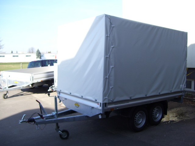 Humbaur HT 253118 Hochlader 2,5 to. mit Hochplane 200 cm - مقطورة سيارة: صورة 2 Humbaur HT 253118 Hochlader 2,5 to. mit Hochplane 200 cm - مقطورة سيارة: صورة 2