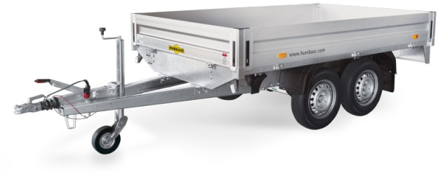 Humbaur HT 254118 Hochlader 2,5 to. 4100 x 1850 x 350 mm - مقطورة سيارة: صورة 1 Humbaur HT 254118 Hochlader 2,5 to. 4100 x 1850 x 350 mm - مقطورة سيارة: صورة 1