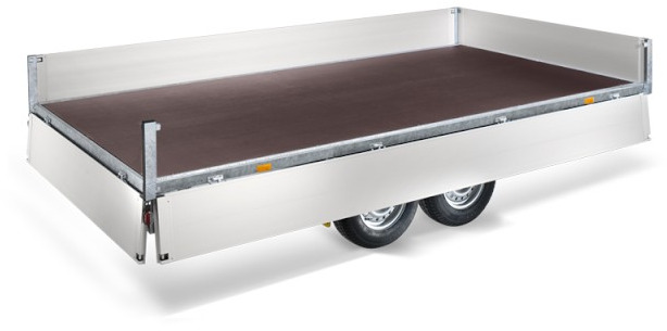 Humbaur HT 254118 Hochlader 2,5 to. 4100 x 1850 x 350 mm - مقطورة سيارة: صورة 2 Humbaur HT 254118 Hochlader 2,5 to. 4100 x 1850 x 350 mm - مقطورة سيارة: صورة 2