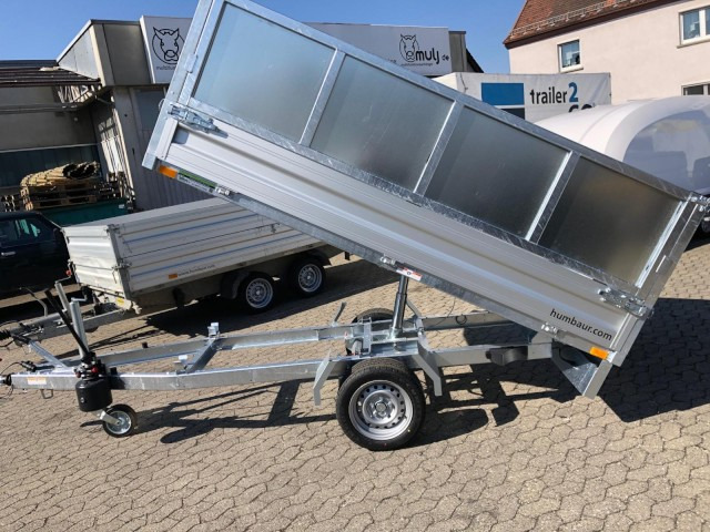 Humbaur HUK 152715 Heckkipper Blechaufsatz 1,5 t. 2680 x 1500 x 300mm - مقطورة قلاب: صورة 4 Humbaur HUK 152715 Heckkipper Blechaufsatz 1,5 t. 2680 x 1500 x 300mm - مقطورة قلاب: صورة 4