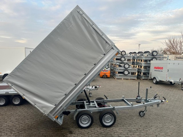 جديدة مقطورة قلاب Humbaur HUK 272715 Heckkipper 2,7 t. mit Hochplane 2680 x 1500 x 300mm: صورة 8