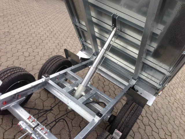Humbaur HUK 273117 Heckkipper 2,7 t. 3140 x 1750 x 300 mm, E-Pumpe - مقطورة قلاب: صورة 5 Humbaur HUK 273117 Heckkipper 2,7 t. 3140 x 1750 x 300 mm, E-Pumpe - مقطورة قلاب: صورة 5