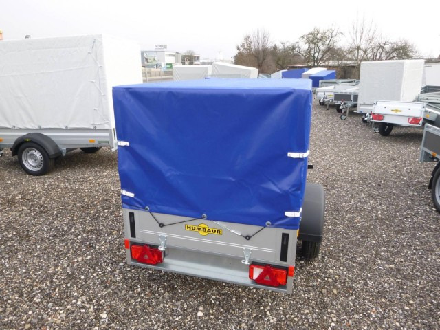 Humbaur Startrailer H 752010 mit Hochplane 750 kg 2050x1095x300mm - مقطورة سيارة: صورة 5 Humbaur Startrailer H 752010 mit Hochplane 750 kg 2050x1095x300mm - مقطورة سيارة: صورة 5