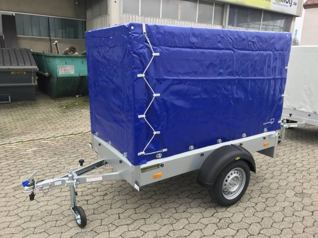 Humbaur Steely mit Hochplane 140 cm, 750 kg 2050x1095x300mm - مقطورة سيارة: صورة 1 Humbaur Steely mit Hochplane 140 cm, 750 kg 2050x1095x300mm - مقطورة سيارة: صورة 1