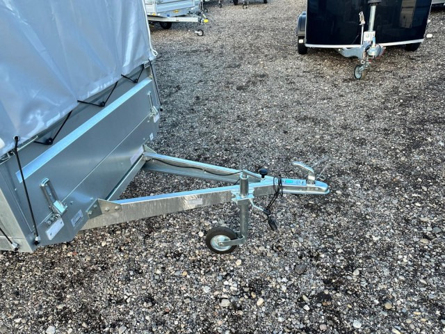 Neptun GN124, N7-263 KPS, 750 kg 2630 x 1450 x 400 mm, mit Hochplane 160 cm - مقطورة سيارة: صورة 2 Neptun GN124, N7-263 KPS, 750 kg 2630 x 1450 x 400 mm, mit Hochplane 160 cm - مقطورة سيارة: صورة 2