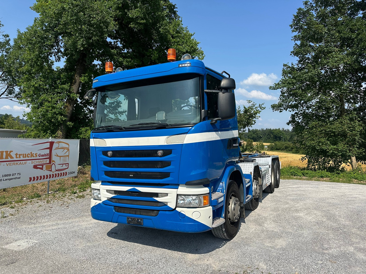 SCANIA G450 8x4 Hiab - شاحنة ذات خطاف: صورة 1 SCANIA G450 8x4 Hiab - شاحنة ذات خطاف: صورة 1
