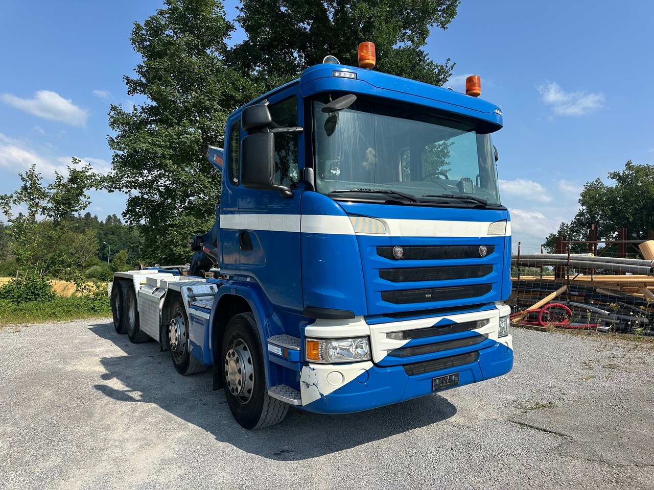 SCANIA G450 8x4 Hiab - شاحنة ذات خطاف: صورة 3 SCANIA G450 8x4 Hiab - شاحنة ذات خطاف: صورة 3