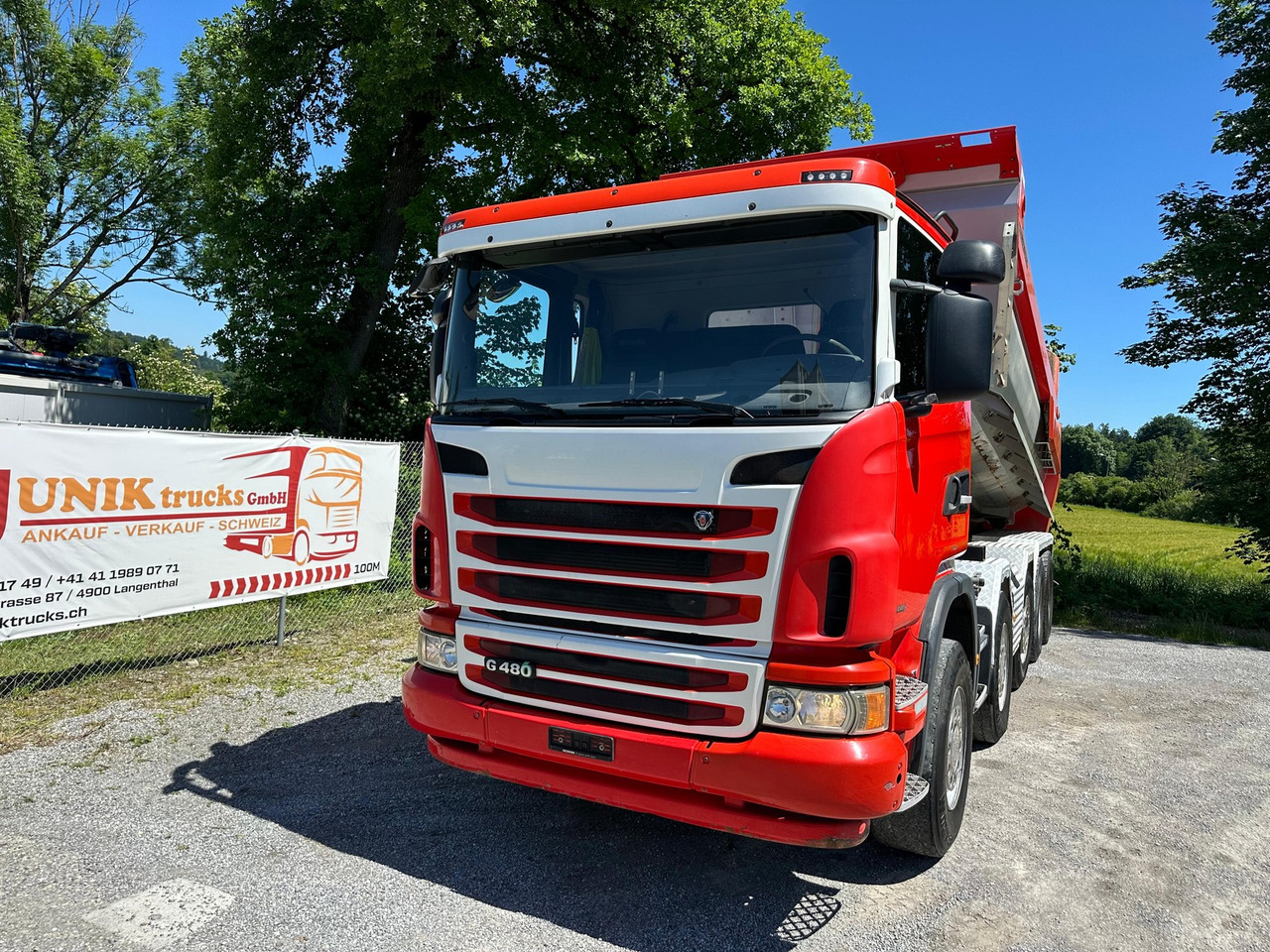 SCANIA G480 10x4 Kipper - شاحنة قلاب: صورة 1 SCANIA G480 10x4 Kipper - شاحنة قلاب: صورة 1