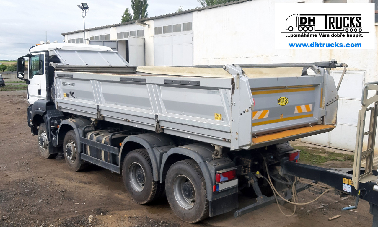 MAN TGS 41.500 8x6 BB MEILLER S3 BORDMATIC / TAŽNÉ * AHK 36.000 kg / souprava * Zug 60.000 kg - شاحنة قلاب: صورة 3 MAN TGS 41.500 8x6 BB MEILLER S3 BORDMATIC / TAŽNÉ * AHK 36.000 kg / souprava * Zug 60.000 kg - شاحنة قلاب: صورة 3