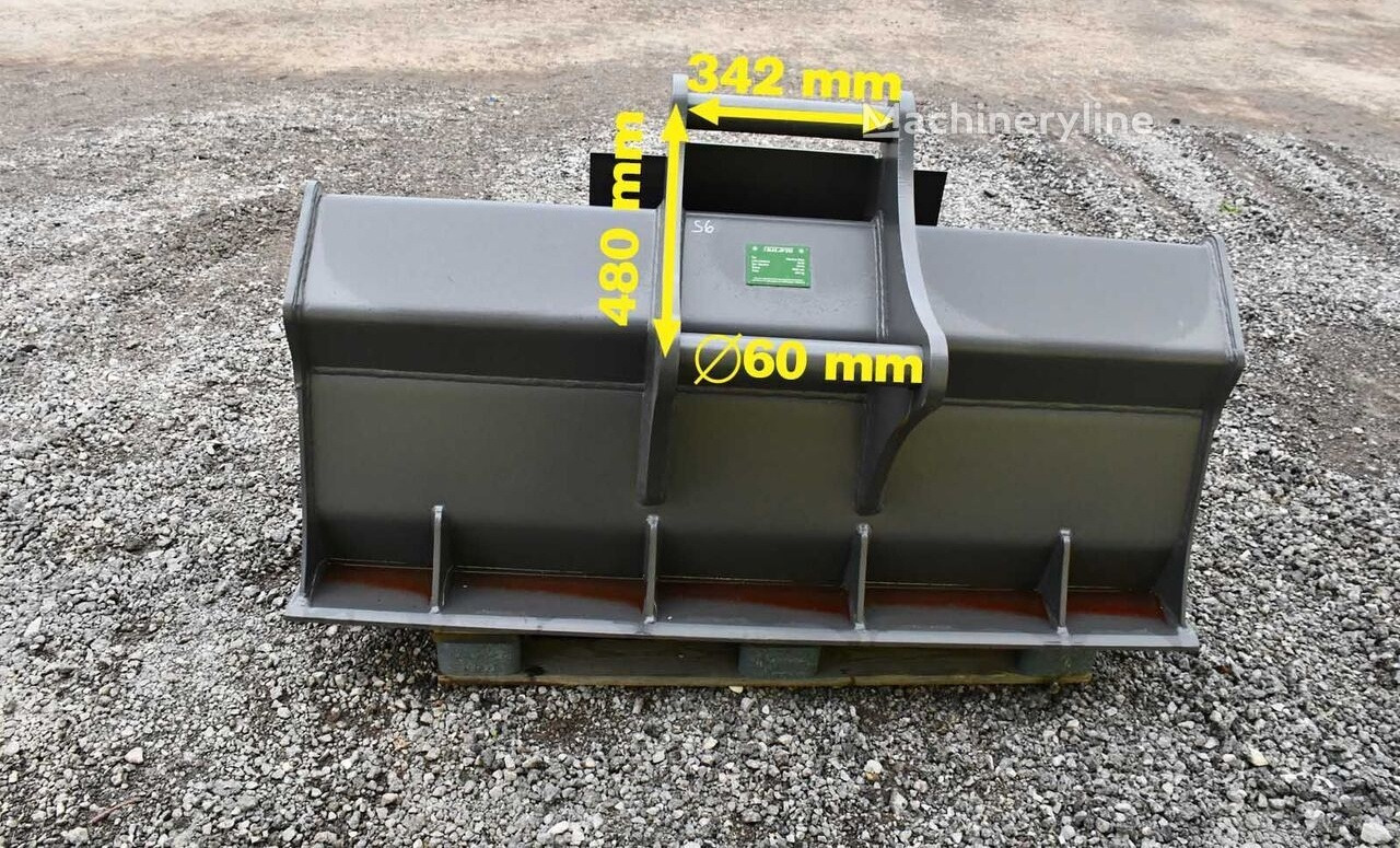 Balavto Excavator ditch cleaning / slope bucket 1600 mm S6 - بكت: صورة 2 Balavto Excavator ditch cleaning / slope bucket 1600 mm S6 - بكت: صورة 2