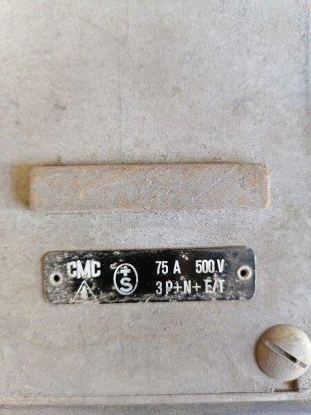 CMC plug connection for Putzmeister PM500 concrete pump - النظام الكهربائي - مضخة خرسانة: صورة 2 CMC plug connection for Putzmeister PM500 concrete pump - النظام الكهربائي - مضخة خرسانة: صورة 2