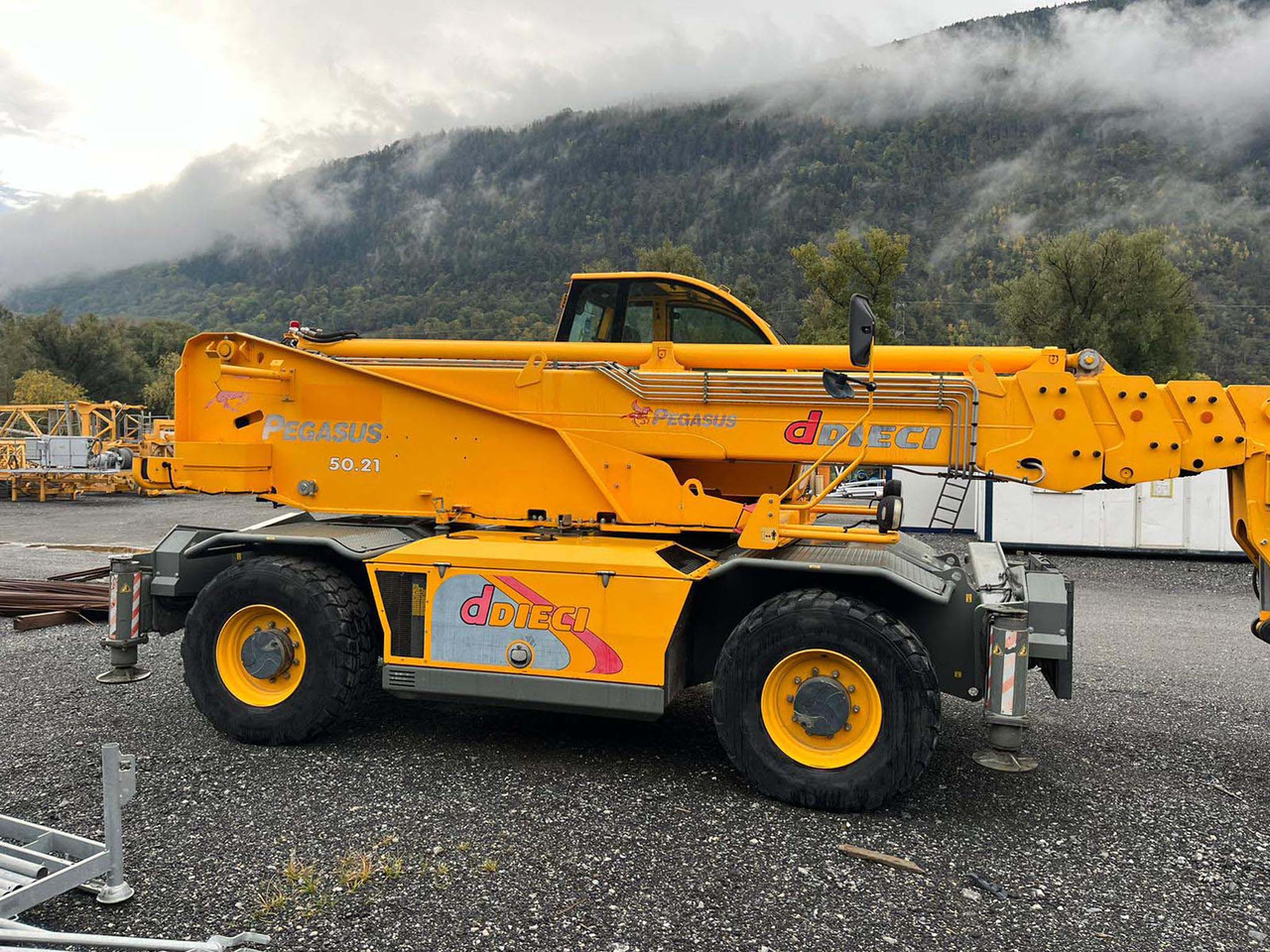 Dieci Pegasus 50.21 - جرافة ذات عجلات تلسكوبية: صورة 3 Dieci Pegasus 50.21 - جرافة ذات عجلات تلسكوبية: صورة 3