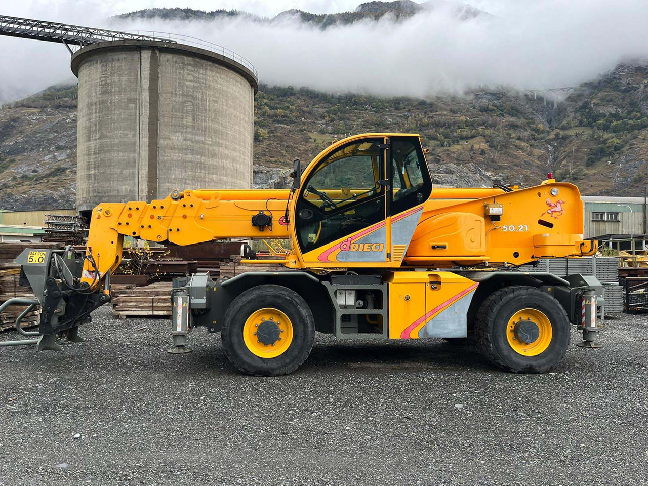 Dieci Pegasus 50.21 - جرافة ذات عجلات تلسكوبية: صورة 1 Dieci Pegasus 50.21 - جرافة ذات عجلات تلسكوبية: صورة 1