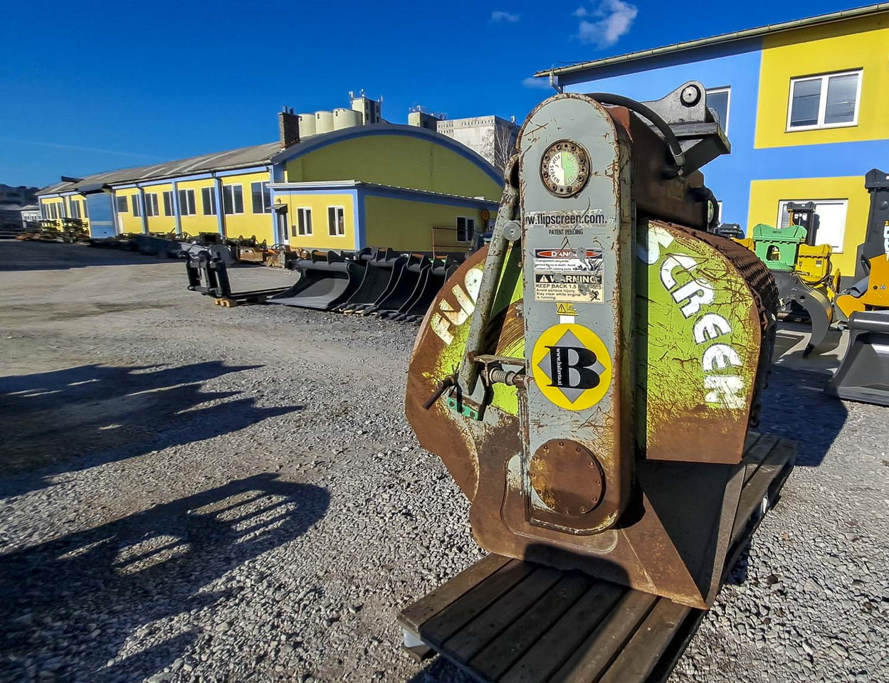 Flip Screen screening bucket E50 1200 mm S60 for 12-18 ton excavators - فرز دلو - حفارة: صورة 3 Flip Screen screening bucket E50 1200 mm S60 for 12-18 ton excavators - فرز دلو - حفارة: صورة 3