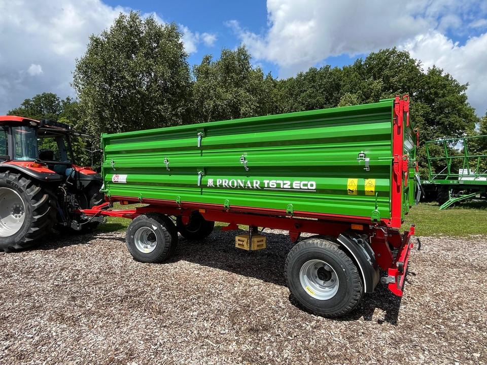 Kipper Pronar T672 Eco 8t 40km/h Anhänger Auflaufbremse - مقطورة زراعية قلابة: صورة 4 Kipper Pronar T672 Eco 8t 40km/h Anhänger Auflaufbremse - مقطورة زراعية قلابة: صورة 4