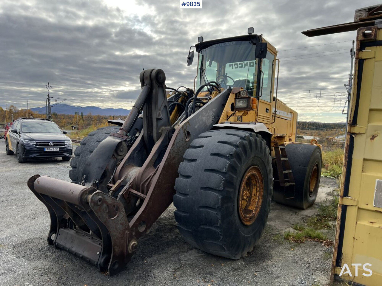 1995 Volvo L180C - اللودر بعجل: صورة 1 1995 Volvo L180C - اللودر بعجل: صورة 1