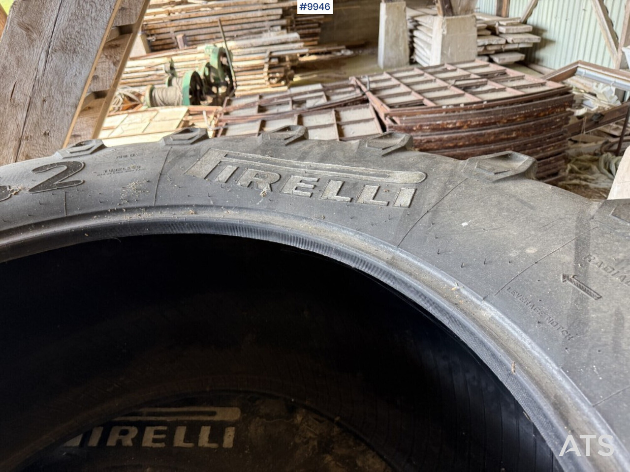 2 tires for tractor Pirelli 650/65R42 - آليات: صورة 5 2 tires for tractor Pirelli 650/65R42 - آليات: صورة 5