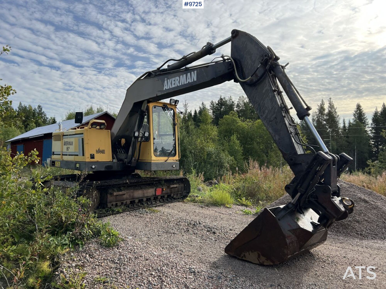Akerman H7c Excavator with bucket - حفار زحاف: صورة 2 Akerman H7c Excavator with bucket - حفار زحاف: صورة 2