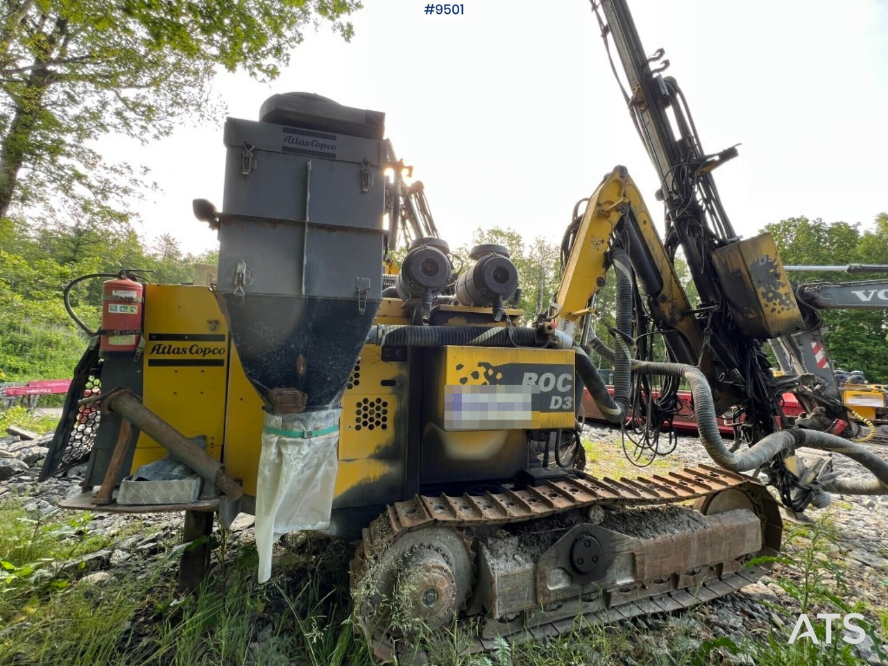 Atlas Copco Roc D3 Drill rig - برج الحفر: صورة 2 Atlas Copco Roc D3 Drill rig - برج الحفر: صورة 2