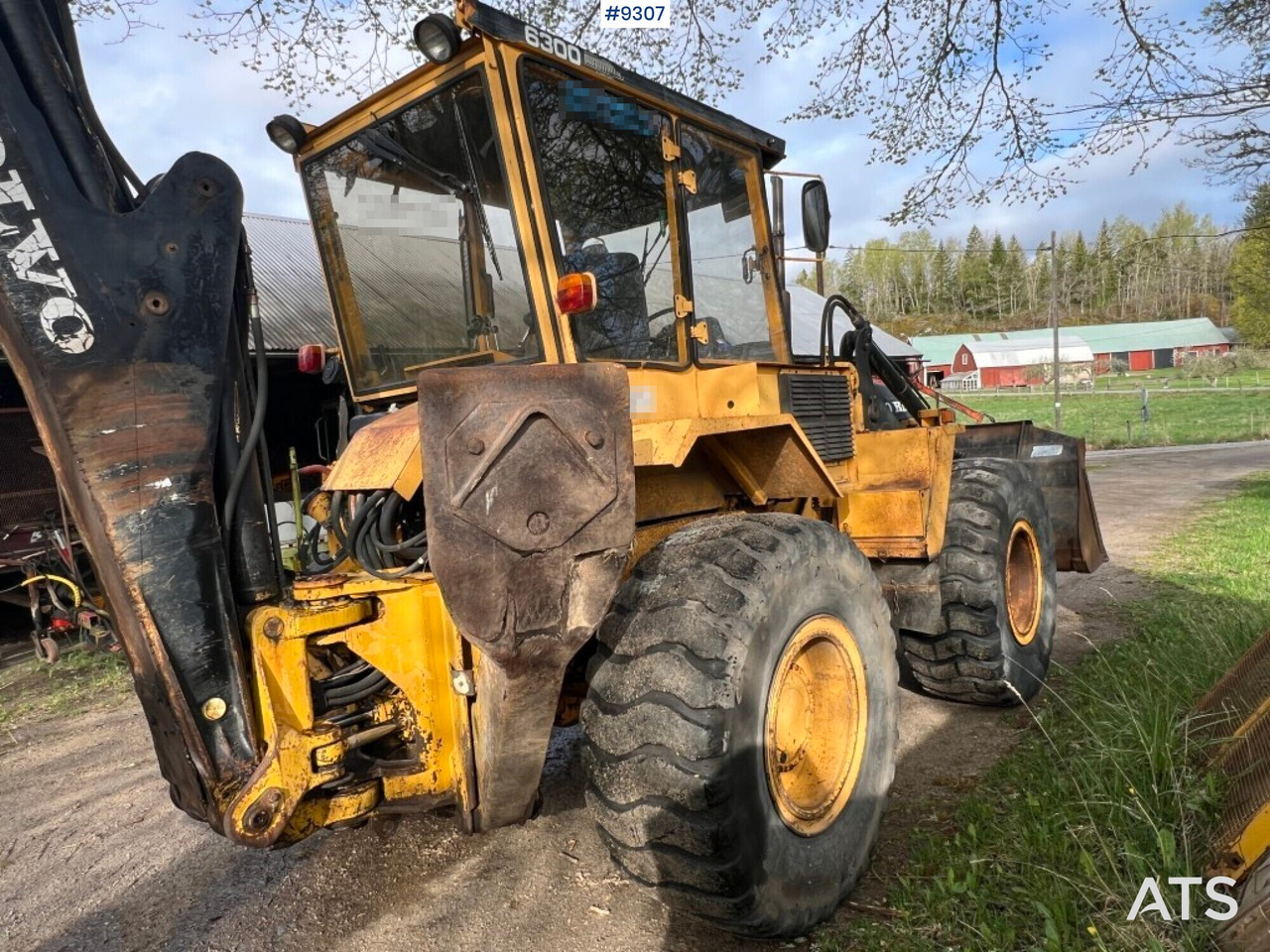 Backhoe loader VOLVO BM 6300 - جرافة حفار: صورة 4 Backhoe loader VOLVO BM 6300 - جرافة حفار: صورة 4