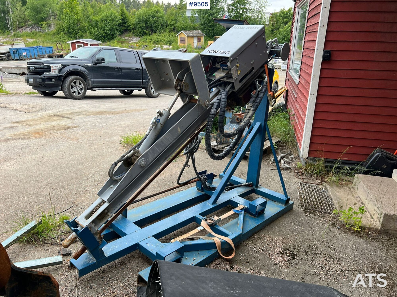 Borriggsutrustning med kompressor, S40 fäste - برج الحفر: صورة 2 Borriggsutrustning med kompressor, S40 fäste - برج الحفر: صورة 2