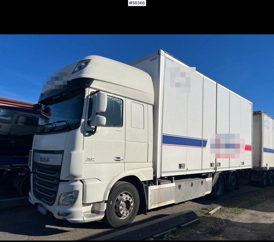 Box Truck DAF FAN XF510Z with NTM Box Trailer - شاحنة مقفلة: صورة 1 Box Truck DAF FAN XF510Z with NTM Box Trailer - شاحنة مقفلة: صورة 1