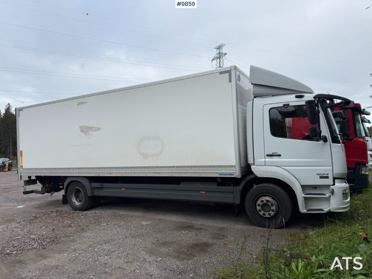 Box Truck Mercedes Benz Atego 1524 with openable side - شاحنة مقفلة: صورة 2 Box Truck Mercedes Benz Atego 1524 with openable side - شاحنة مقفلة: صورة 2