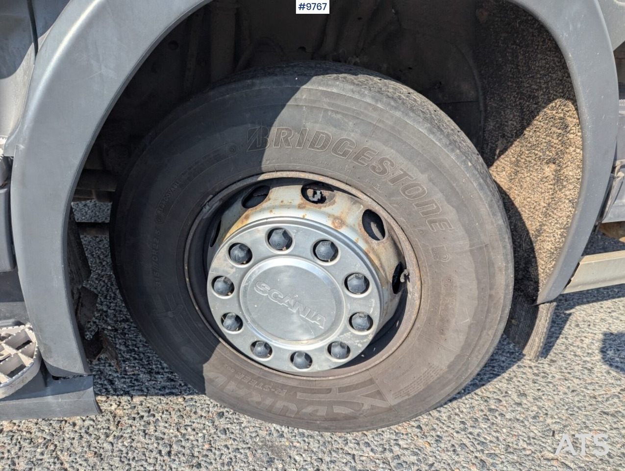 شاحنة مقفلة Box Truck Scania P320 4X2 with tail lift: صورة 19