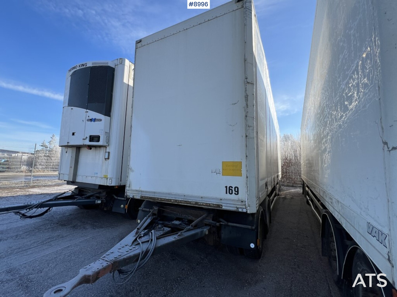 Box trailer EKERI L/L-4 - مقطورة صندوق مغلق: صورة 1 Box trailer EKERI L/L-4 - مقطورة صندوق مغلق: صورة 1