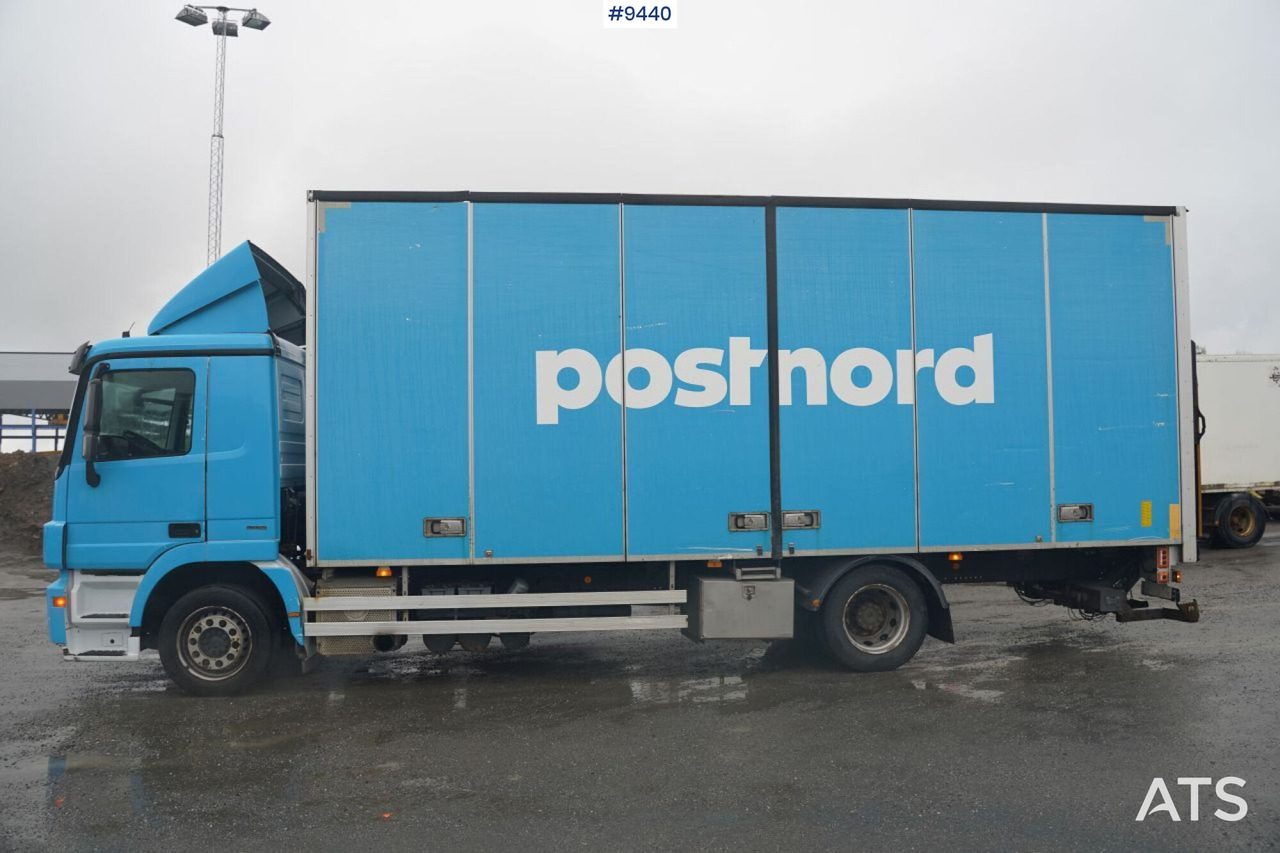 Box truck Mercedes Benz Actros (See Video) - شاحنة مقفلة: صورة 3 Box truck Mercedes Benz Actros (See Video) - شاحنة مقفلة: صورة 3