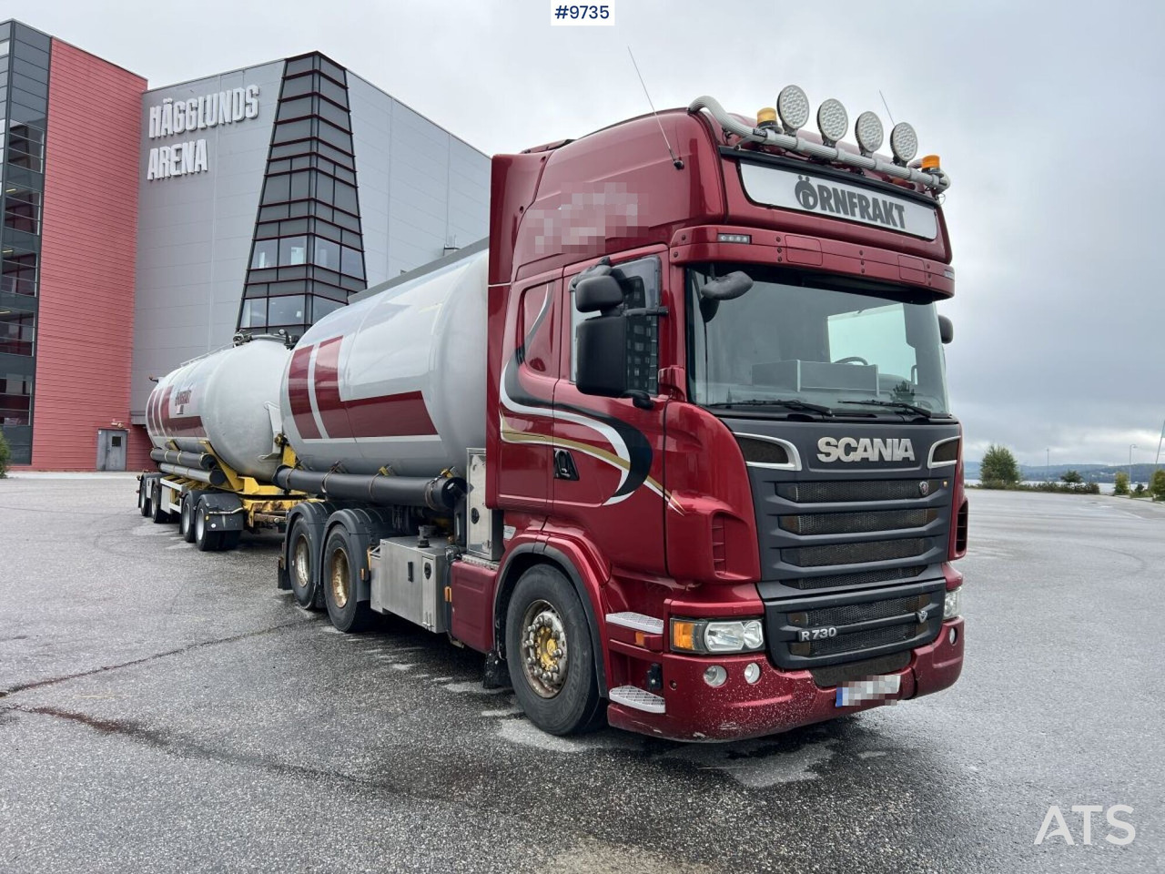 Bulk transport vehicle, Scania R730 with SITE AL-41-TPIK-4AK trailer - شاحنة صهريج: صورة 4 Bulk transport vehicle, Scania R730 with SITE AL-41-TPIK-4AK trailer - شاحنة صهريج: صورة 4