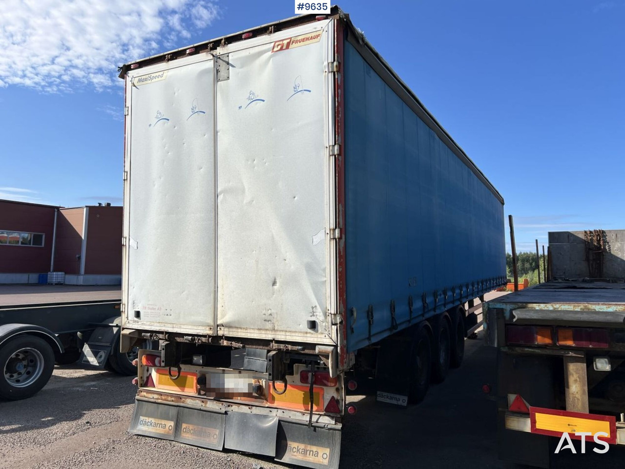 Chapel trailer Fruehauf SS136/P3S - نصف مقطورة ستارة: صورة 4 Chapel trailer Fruehauf SS136/P3S - نصف مقطورة ستارة: صورة 4