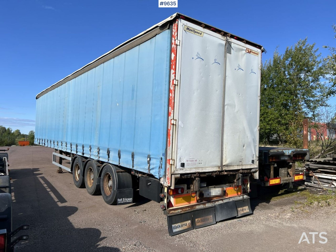 Chapel trailer Fruehauf SS136/P3S - نصف مقطورة ستارة: صورة 3 Chapel trailer Fruehauf SS136/P3S - نصف مقطورة ستارة: صورة 3